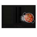 Klarstein Chef-Fusion Down Air sustav, indukcijsko kuhalo + DownAir napa, 77 cm, 600 m³/h EEC A+ | shoptok.hr