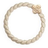 By Eloise London Woven Gold Quatrefoil Cream White gumice za kosu | shoptok.hr