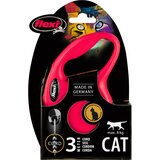 Flexi new classic cord povodac za mačke 3m – crveni | ePonuda.com