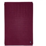 dekorativna odeja 130/170 cm vinsko rdeča