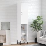 vidaXL Visoka komoda bijeli 34 5x34x180 cm od konstruiranog drva | shoptok.hr