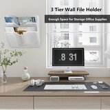TQVAI stenski organizator za dokumente 3-nadstropni | Shoptok.si