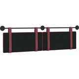  Držeće uzglavlje Zidne Vinska crvena 170 x 55 x 5 cm tkanina - boja crnog vina 160 cm bez LED svjetla | shoptok.hr