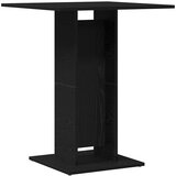 Bistro stol crni hrast 60x60x75 cm inženjerski drvo | shoptok.hr
