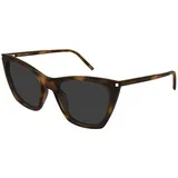 SL214 KATE THIN 003 ONE SIZE (55) Havana/Siva