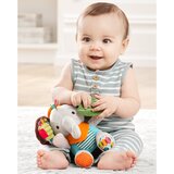 Skip Hop Bandana Buddies Elephant aktivna igračka s grickalicom za djecu od rođenja 1 kom | shoptok.hr