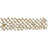  Proširiva rešetka od umjetnog bršljana 5 kom roza 180 x 60 cm | shoptok.hr