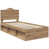  Konstrukcija postelje Oreh 100 x 200 cm Masivno borovo les, (5000102540) | Shoptok.si