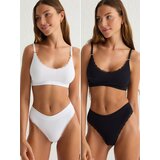 Trendyol Ženski set donjeg veša Thmss25Ku00014, Crni | Eponuda.com