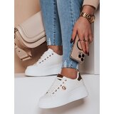 DStreet Sneakersy damskie na platformie RIFII khaki | shoptok.hr