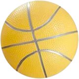  Pastelno žuta mekana gumena lopta 8 inča 20 cm | shoptok.hr