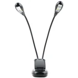 Led lampa, fleksibilna sa 2 lampe, za stalak, note + USB kablic napajanje