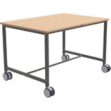 Kongamek pomična miza ergo, dxšxv 800 x 1140 x 720 mm, bukev | Shoptok.si