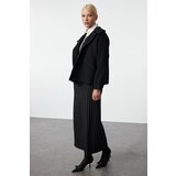 Trendyol Black Regular Short Wool Coat Cijene