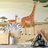  Foto tapeta - Animals From Jungle Vector Illustration 250x175 Vodootporna | shoptok.hr