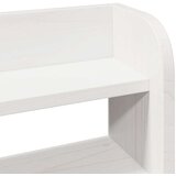 vidaXL Posteljni okvir z vzglavjem bel 75x190 cm trdna borovina | Shoptok.si