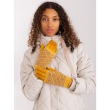 Wool Fashion Italia Gloves-AT-RK-2310.88-dark yellow | shoptok.hr
