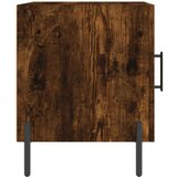  Nočna omarica dimljeni hrast 40x40x50 cm inženirski les, (20808789) | Shoptok.si