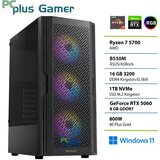 PCPLUS Namizni računalnik PCPLUS GAMER R7 5700, 16 GB RAM, 1 TB SSD, RTX5060, W11H|Gaming, (5000137223) | Shoptok.si