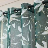Douceur d intérieur Zelena prosojna zavesa iz tančice 140x280 cm Elsa – | Shoptok.si