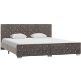  Posteljni okvir sivo blago 180x200 cm | Shoptok.si