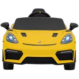  Licencirani Porsche 718 Spyder RS dječji automobil na akumulator, žuti Slike