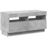 TV ormarić s LED svjetlima siva boja betona 80x35x40 cm | Eponuda.ba