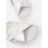 GOODIN White flat sandals | Shoptok.si
