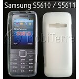  Gumijasti / gel etui Matte za Samsung S5610 / S5611 - beli Cene