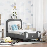  Posteljica za malčke z vzglavjem Svetlo siva 70 x 140 cm PU, (5000104979) | Shoptok.si