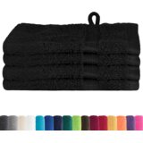  Gostinska brisača SOLUND 4 pcs Črna 15 x 21 cm 550 gsm, (5000208285) | Shoptok.si