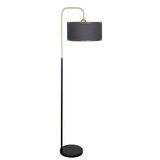 Opviq podna lampa potenza anthracite gold