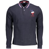 U.S. Polo Assn. US POLO BLUE MEN&#39;S LONG SLEEVED POLO SHIRT Cene