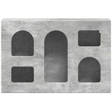 Viseći ormarić Betonski sivi 60 x 20 x 40 cm Konstruirano drvo | shoptok.hr