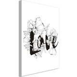  Slika - Love With Flowers (1 Part) Vertical 40x60 Cijene
