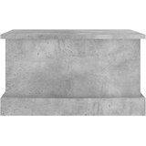 vidaXL Škatla za shranjevanje betonsko siva 50x30x28 cm inženirski les | Shoptok.si