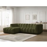 Bobochic Paris Zelena kutna garnitura (s lijevim kutom/s ležaljkom) Talia – | shoptok.hr