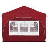  Rastezljivi šator za zabave 575 x 288 x 245 cm Tamno crvena | shoptok.hr