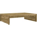  Vrtni stolček za noge 120x80 cm impregnirana borovina | Shoptok.si