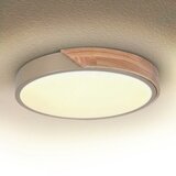 Brilagi LED plafonsko svetlo PILANA LED/24W/230V hrast/bež prečnika 30 cm | Eponuda.com
