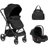 Kikka Boo kolica gianni black set 2in1 sa autosedištem ( KKB10170 set ) Cene
