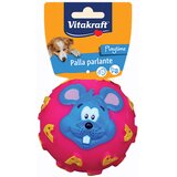 Vitakraft Plastična lopta s licem životinja, 10 cm, Šarena Cijene
