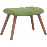  Stolica za ljuljanje s osloncem za noge svjetlozelena baršun | Eponuda.com