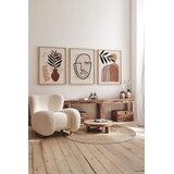 Wallity slika 3Dartsoho69, 3 dijela, 33 x 48 cm | Eponuda.ba