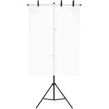  Stalak za pozadinu u obliku slova T crni 91 x 60 x (70-200) cm | Eponuda.ba