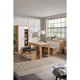 Mömax Vitrina Strada, Bela, Hrast | Shoptok.si