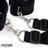 LateToBed BDSM Line Komplet Za Vezanje Plush Cuff | Shoptok.si