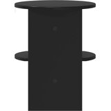  Pomoćni ormarić 2 pcs Crna Ø40 x 50 cm Konstrukcijsko drvo | shoptok.hr