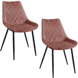 AKORD 2x STOL SJ.0488 ROZA, (21703306) Cene