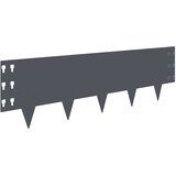  Ograda oko Travnjaka 30 pcs 100 x 30 cm Čelik Antracit | shoptok.hr